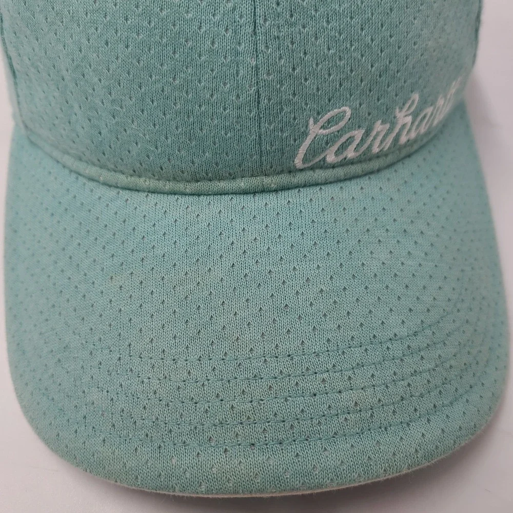 Women Carhartt Hat Adjustable Blue Jersey Mesh Workwear Outdoors Casual‎ Wear